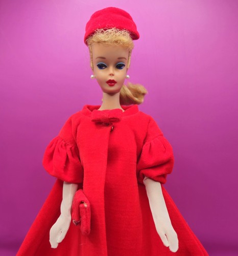 1961 blonde ponytail barbie - blonde,