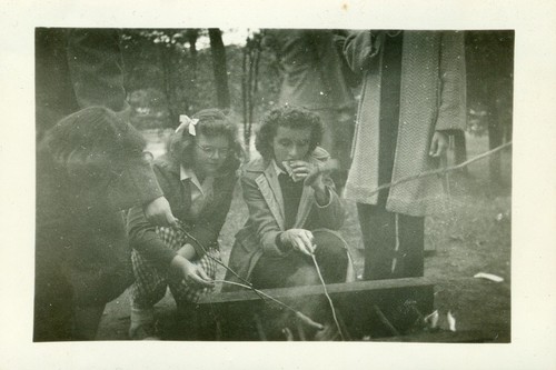 Foto wienie roast camping - foto,