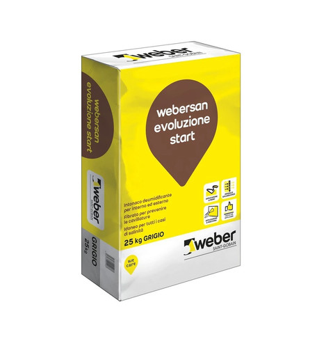 Intonaco deumidificante base - deumidificante, a