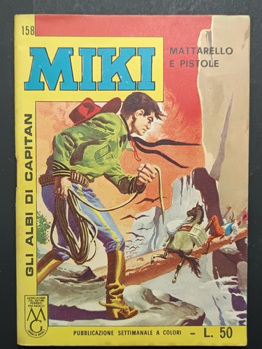 Fumetto capitan miki to - capitan, f.to