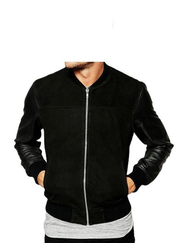 Giubbotto bomber uomo nero - uomo,
