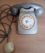 Telefono Fisso Vintage a  Disco Rotella Sip Anni 70 d'Epoca Antico vintage
