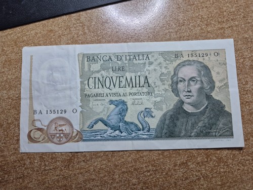5000 lire colombo caravelle - 5000,