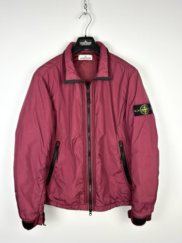 Pink stone island garment dyed - pink,