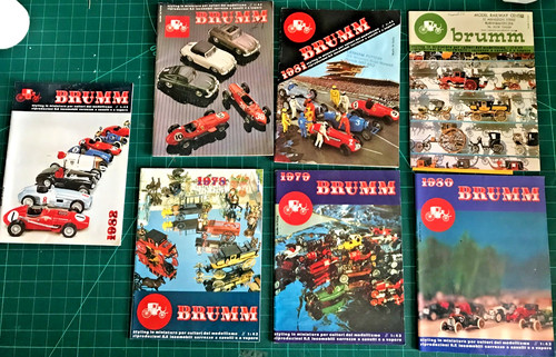 Cataloghi modelli brumm anni - cataloghi,