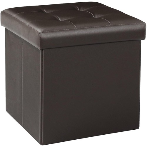 Pouf contenitore ecopelle