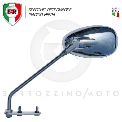 Specchio goccia cromato - specchio,