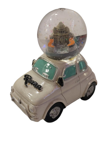 Sfera vetro con - sfera, neve