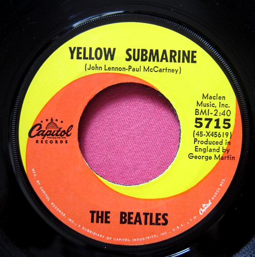 The beatles yellow submarine - yellow,