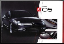 Citroen C6 2008-2009 Brochure