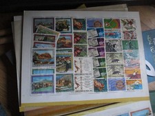 stock francobolli italia misti