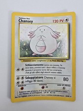 Carta pokemon chansey - carta, rara