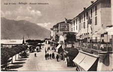 lm 317 1923 - BELLAGIO (Lecco) Piazzale imbarcadero- non VG - FP - Ed. Brunner