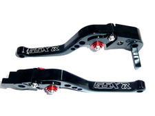 Suzuki GSXR1000 2007-2008 K7-K8 Leve Freno e Frizione Nero Gara Pista