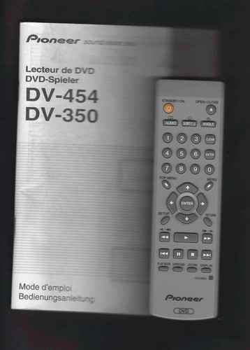 Pioneer 350 454 - pioneer, dv-350