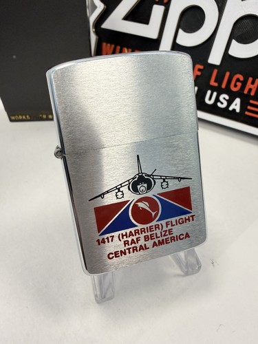 Zippo lighter 1984 raf 1417 - zippo,