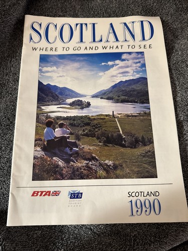 Brochure vintage scozia - vintage,