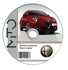 Alfa Romeo MiTo  2008-2018 manuale di riparazione su cd (IN ITALIANO)