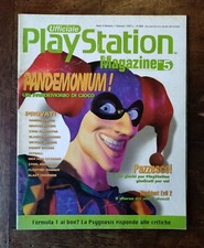 Rivista PLAYSTATION MAGAZINE N. 5 ITALIA 1997 RETRO GAMES Leggere Descrizione 