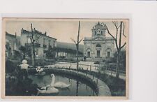 GIARRE Catania - Piazza Carmine - F/p - Viaggiata 1946 - cigni - Ed. Contarino.