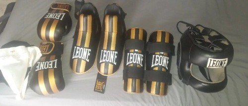 Kit protezioni boxe leone - kit,