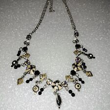 Gircollo in acciaio doppia catena bigiotteria da donna semi rigida