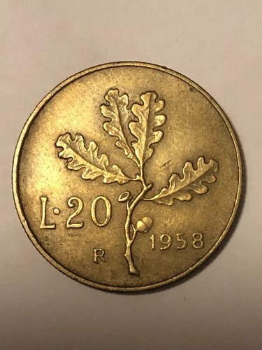 Moneta rara lire - rara, 1958
