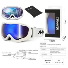 Maschera da Sci Occhiali