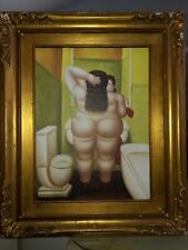Botero la ragazza in bagno Falso D Autore