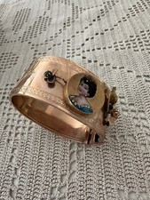 Bracciale In Oro A Fascia, Antico