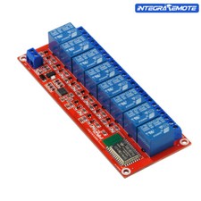 Modulo relè Bluetooth 8 canali telecomando cellulare Bluetooth 5V/12V