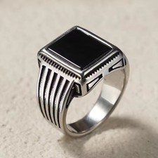 Anello Uomo Acciaio Inox 316L