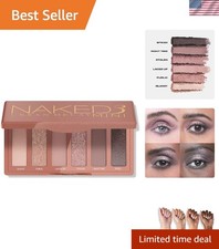 Lussuosa palette di ombretti Naked 3 mini - 6 tonalità rosa tenue con specchio