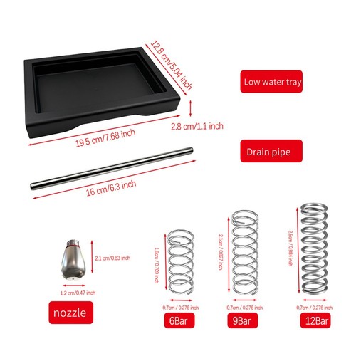Kit gocciolatoio basso tubo - basso, e