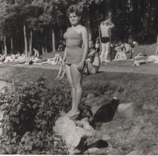 Costume da bagno VINTAGE foto