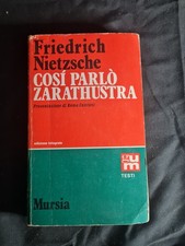 Cosi Parlò Zarathustra