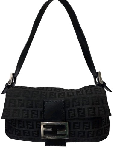 Borsa tracolla fendi nera - fendi,