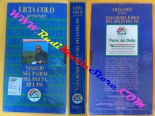 VHS film Licia Colo' presenta VIAGGIO NEL PARCO DEL DELTA DEL PO (F96) no dvd