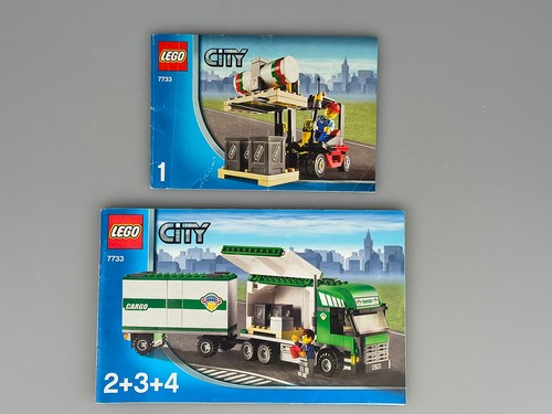 Lego city 7733 camion - 🩵,