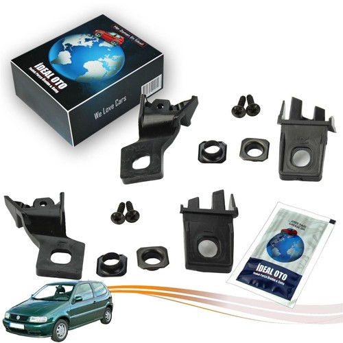 Set clip porta faro destro