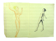 VECCHI DISEGNI ART DECO 1930