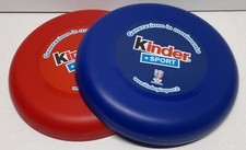 KINDER - COPPIA DI FRISBEE -