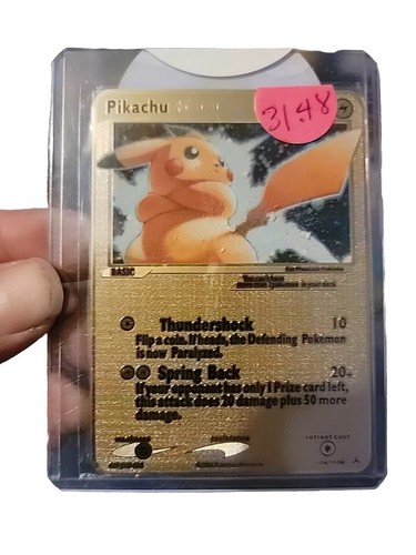 Pikachu 104 110 gold star - 104/110,