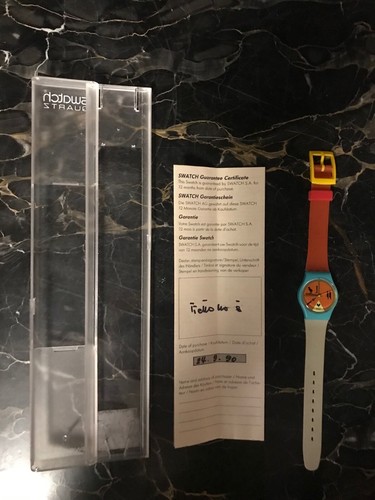 Swatch vintage lady 1986 raro - lady,