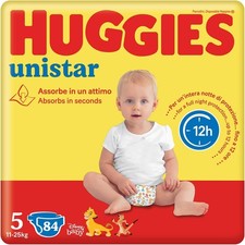 Huggies Unistar, Pannolini