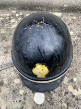 CASCO DA MOTOCICLISTA CARABINIERI POLIZIA ANNI 50/60 VINTAGE TAGL. 56