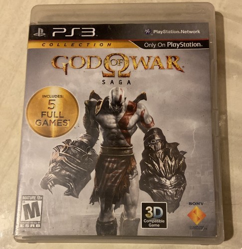 God war saga - god, ps3