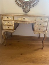 Scrivania/toletta artigianale fiorentina, bottega Francesco Tei (originale)