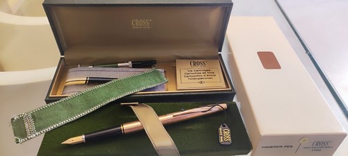 Nuova stilografica cross - nuova, gold