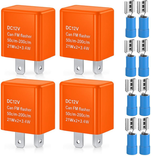 4pcs 12v 2pin - 2pin, elettronico